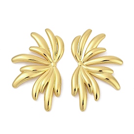 304 серьги-гвоздики из нержавеющей стали для женщин, подсолнечник, слева и справа