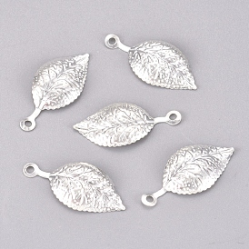 Iron Pendants, Filigree, Leaf
