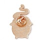 Magic Furnace Enamel Pin, Alloy Badge for Backpack Clothing, Light Gold