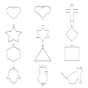 304 Stainless Steel Open Back Bezel Pendants, For DIY UV Resin, Epoxy Resin, Pressed Flower Jewelry, Mixed Shapes