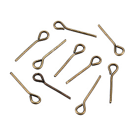 Iron Eye Pin, Jewelry Findings, Cadmium Free & Lead Free