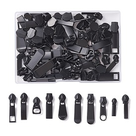 Zinc Alloy Zipper Slider, Garment Accessories, Cadmium Free & Lead Free