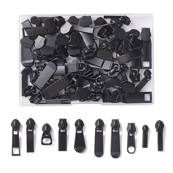 Zinc Alloy Zipper Slider, Garment Accessories, Cadmium Free & Lead Free