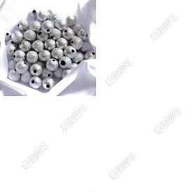 Frosted Acrylic Beads, Round