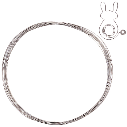 10M Titanium Wire, Round, for DIY Craft