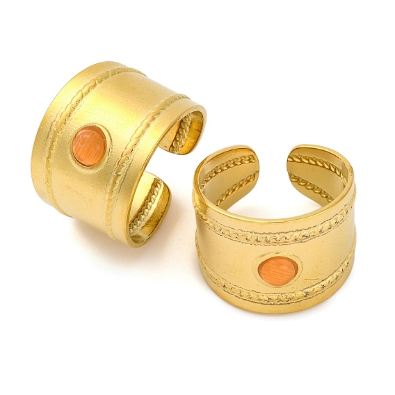 304 открытые манжеты из нержавеющей стали, cmолой, украшения для женщин