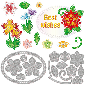 Углеродистая сталь разрезает трафареты, для diy scrapbooking, Фотоальбом, декоративная бумага для тиснения, цвет нержавеющей стали