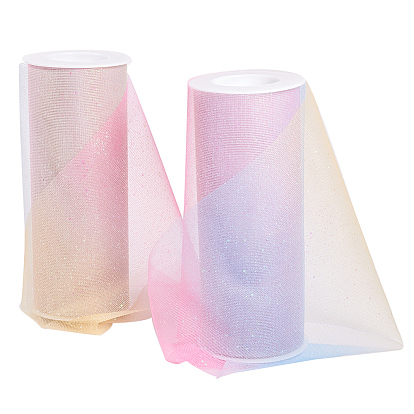 Polyester-Deko-Mesh-Bänder, Tüllstoff, Tüllrollen-Spulengewebe für Rockherstellung