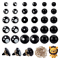 Plastic Craft Doll Safety Eyes, Stuffed Toy Eyes, with Plastic Craft Eye Plug