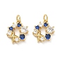 Латунные микро проложить кубического циркония подвески, , без кадмия и без свинца, долговечный, стойки покрытие