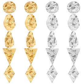 20 шт 10 стили подвески из нержавеющей стали, разнообразные