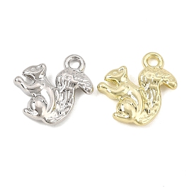 Alloy Pendants, Squirrel Charms, Rack Plating, Cadmium Free & Nickel Free & Lead Free