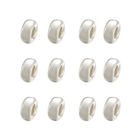 925 perles en argent sterling, rondelle