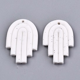 Handmade Polymer Clay Pendants