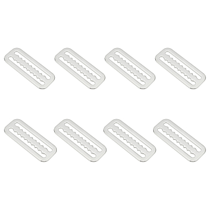 8Ремень шт. 316 Застежки-молнии из нержавеющей стали, прямоугольные