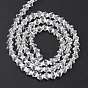 Imitate Austrian Crystal Bicone Glass Beads Strands, Grade AA, Faceted