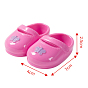 Plastic Doll Flat Shoes, with Butterfly, for 18 "American Girl Dolls Accessories
