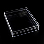 Rectangle Plastic Bead Storage Containers, 16.5x13.5x3.5cm