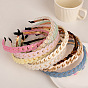 Sweet Candy Color Acrylic Chain Hairband for French Style Girls, Chic Headpiece