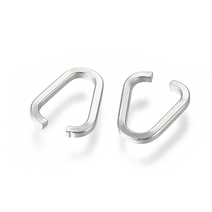 201 Stainless Steel Open Quick Link Connectors, Linking Rings