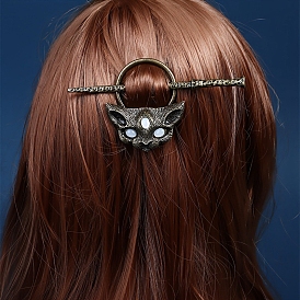 Alloy Hair Forks, Viking Hair Accessories for Women, Cat Shape