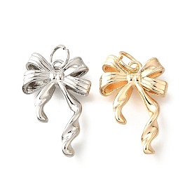 Латунные подвески, бантом, с целью перехода в кольце, долговечный, без кадмия и без свинца, стойки покрытие