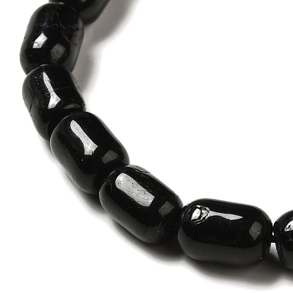 Natural Black Tourmaline Beads Strands, Column