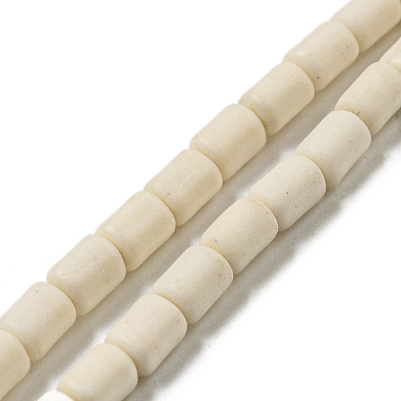 Synthetic Howlite Beads Strands, Column