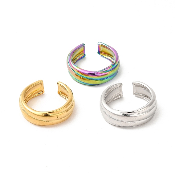 304 открытые манжеты из нержавеющей стали для женщин