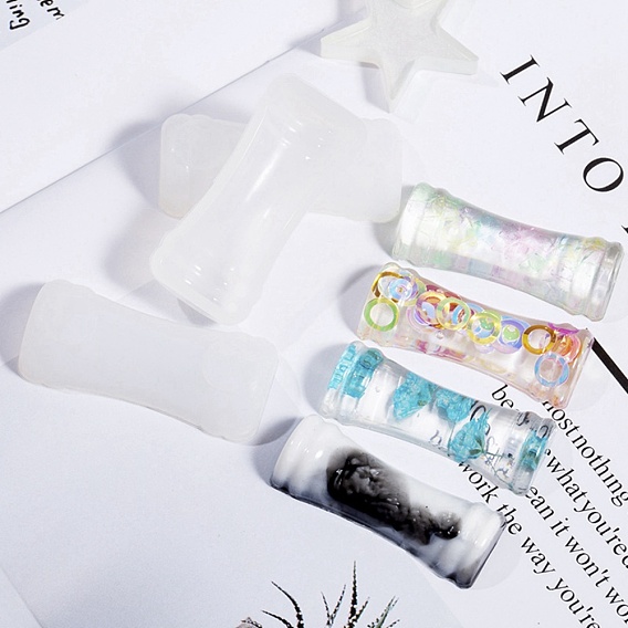 Бамбуковые палочки в форме палочек для еды держатели ложек силиконовые формы, формы для литья смолы, для изготовления уф-смолы и эпоксидной смолы