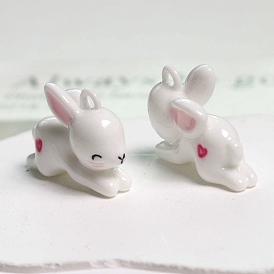 Непрозрачные подвески смолы, кролик