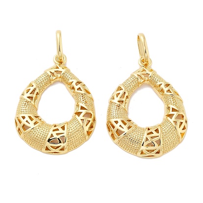 Латунные подвески, слеза, без кадмия и без свинца, стойки покрытие, долговечный, с целью перехода в кольце