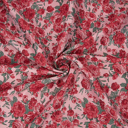 Polyester Fabrics, Clothing Accessories, Rose Pattern