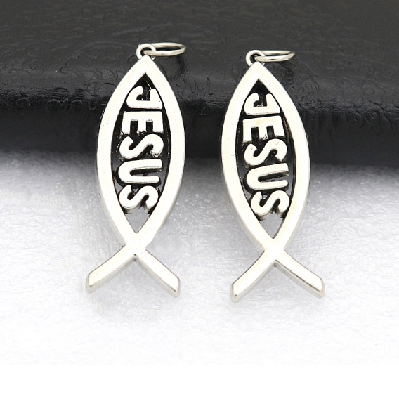 Брелок-подвеска в виде рыбы из цинкового сплава