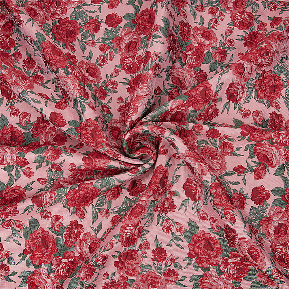 Tissus de polyester, accessoires du vêtement, motif rose