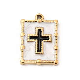 304 нержавеющей стальной эмали подвески, прямоугольник с поперечными прелести, ионное покрытие (ip)