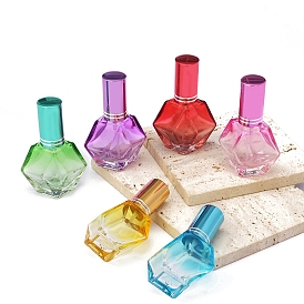 Rhombus Glass Spray Bottle, for Essential Oils, Perfume