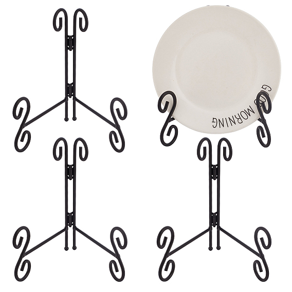 Железные пластинчатые мольберты, держатель дисплея украшений