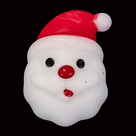 Weihnachtsthema Weihnachtsmann-Form-Stressspielzeug, lustiges Zappel-Sinnesspielzeug, zur Linderung von Stressangst