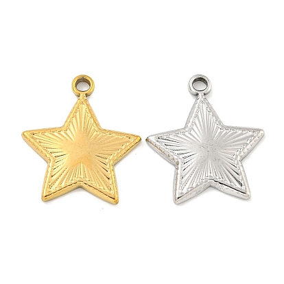 304 подвески из нержавеющей стали, звезда очарование