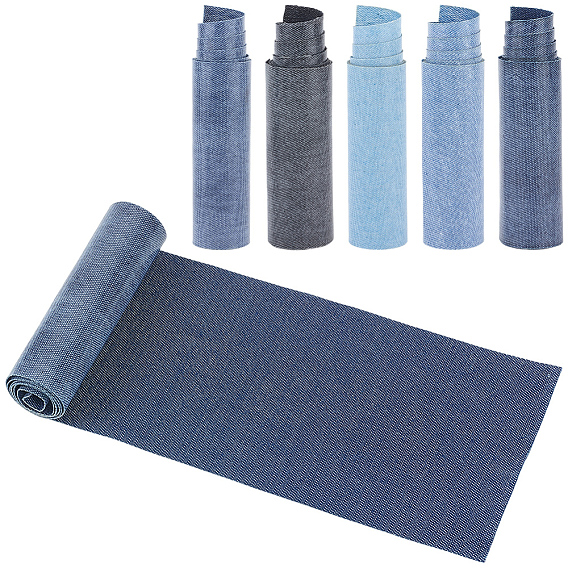 5Pcs 5 Colors Fibrous Cloth Clothing Patches
