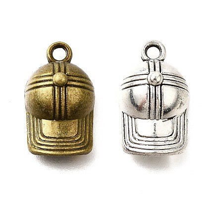 Сплавочные подвески тибетского стиля, без кадмия и без свинца, шляпные прелести