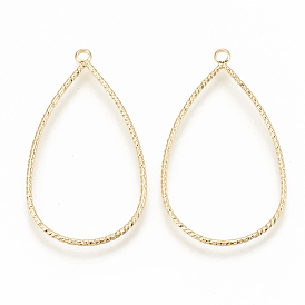 Латунные подвески, капля, без кадмия, без никеля и без свинца