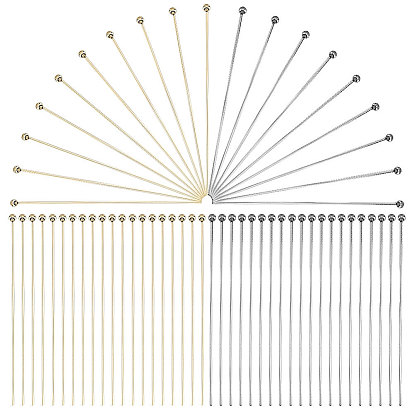 200 шт. 2 цвета 304 наборы штифтов с шаровой головкой из нержавеющей стали