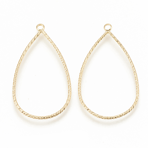 Латунные подвески, капля, без кадмия, без никеля и без свинца