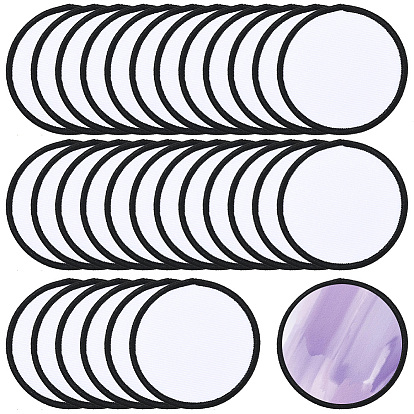 30 шт. Компьютеризированная вышивка на ткани утюгом / пришивание заплат, аксессуары для костюма, аппликация, пустой