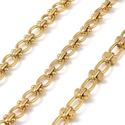 304 из нержавеющей стали цепи Роло, отрыгивающие цепи, ионное покрытие (ip), несварные, круглый и кубический шарм, с катушкой