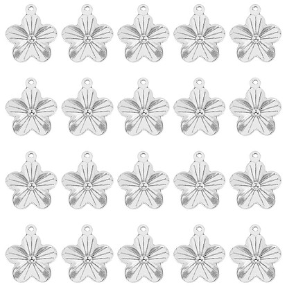 304 подвески из нержавеющей стали, цветок
