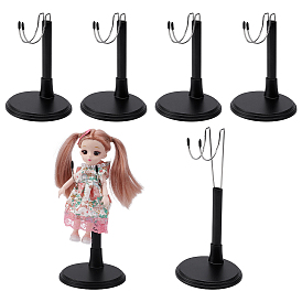 Подставки для кукол из нержавеющей стали, с пластиковыми основаниями