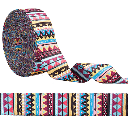 Полиэфирного корда, вязаная полоска, национальный стиль, плоский, аксессуары для одежды